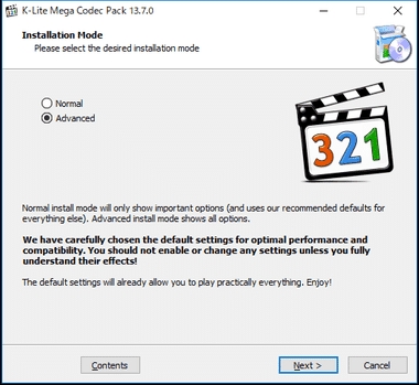 Windows တွင်ဗီဒီယိုနှင့်အသံအတွက်အကောင်းဆုံး codec များ - ၇၊ ၈၊ ၁၀