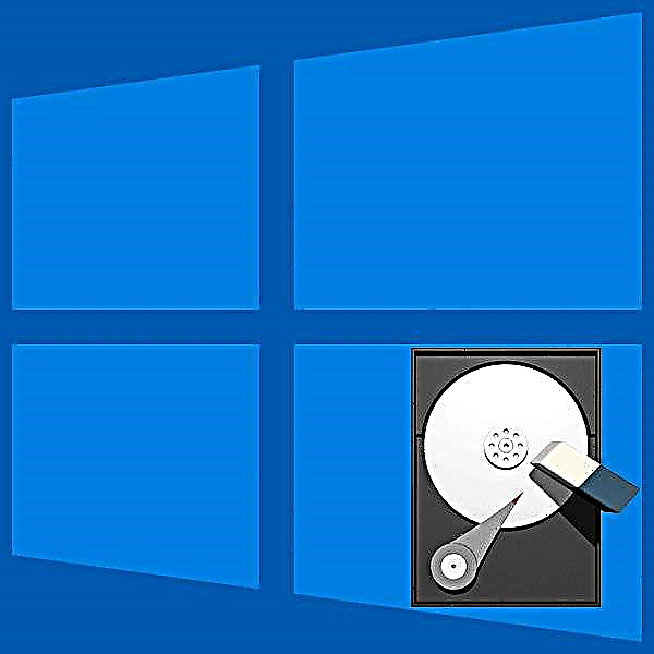 Formatimi i disqeve në Windows 10