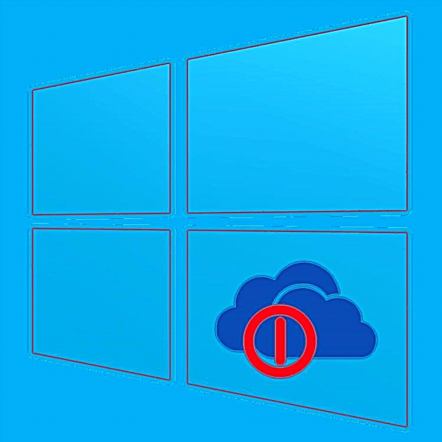 Desaktivéiere vun OneDrive Cloud Storage am Windows 10