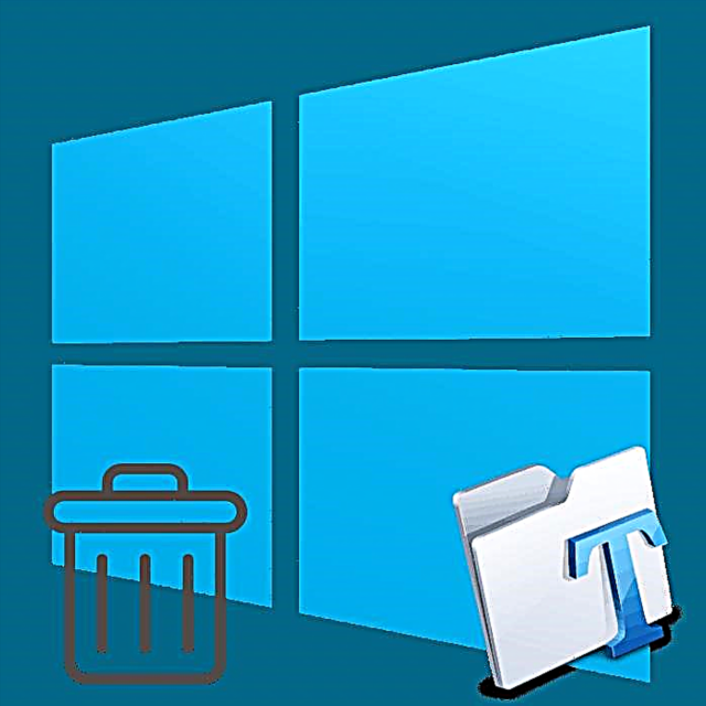 Verwyder lettertipes in Windows 10