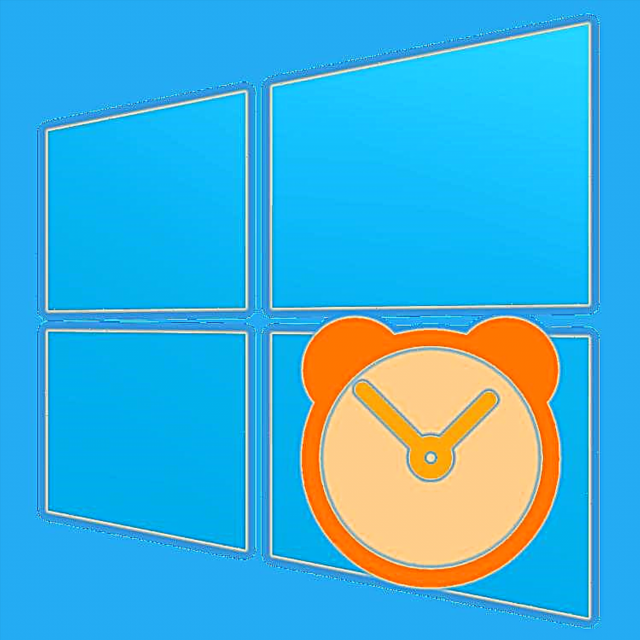 Setting alarm dina komputer nganggo Windows 10