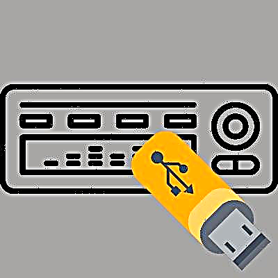 Formatee a unidade flash USB para a radio