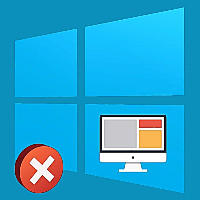 Die oplossing van die probleem met ontbrekende lessenaarikone in Windows 10