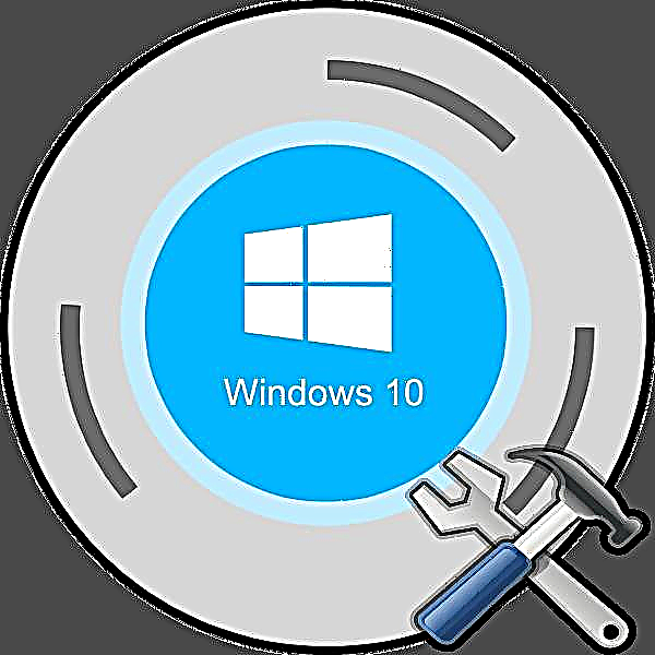 Creu disg adfer Windows 10