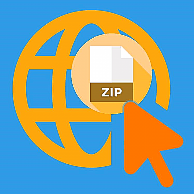 Hapja e arkivave ZIP në internet
