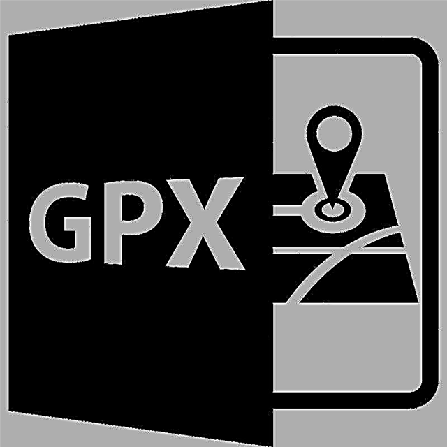 GPનલાઇન GPX ફાઇલો ખોલવી
