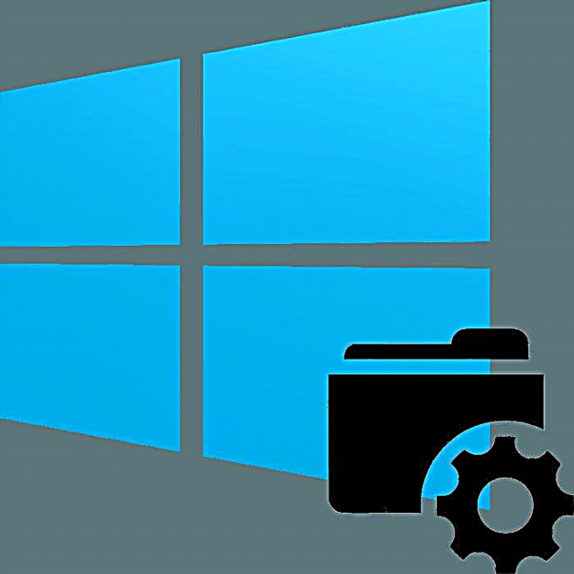 Bukak "Pilihan Explorer" ing Windows 10