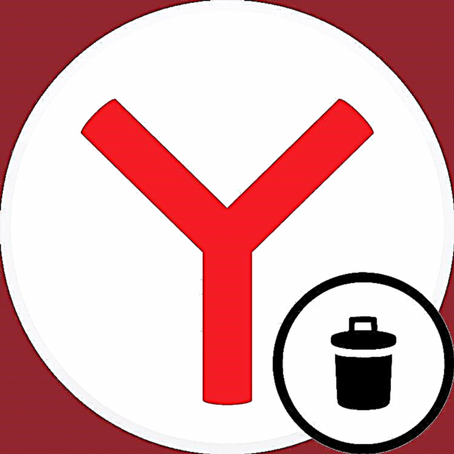 Pag-alis ng Yandex.Browser mula sa isang computer