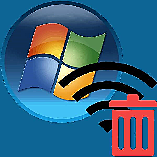 ဝိုင်ဖိုင်ကွန်ယက်ဖယ်ရှားမှု Windows 7
