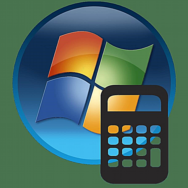 Ngajalankeun "Kalkulator" dina Windows 7