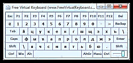 Windows XP-dagi ekrandagi klaviaturadan foydalanish