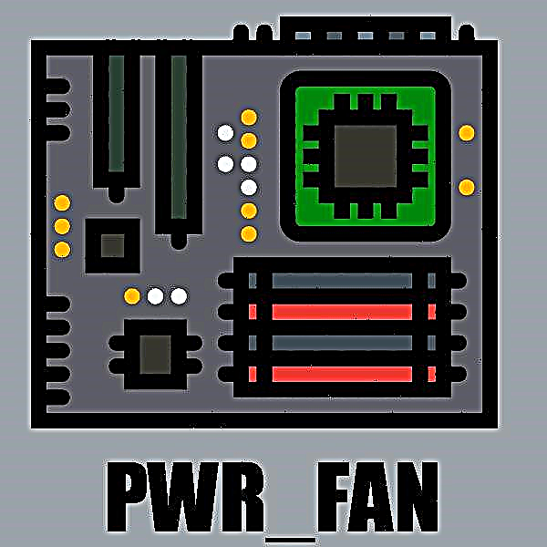 PWR_FAN lambobin sadarwa a kan motherboard