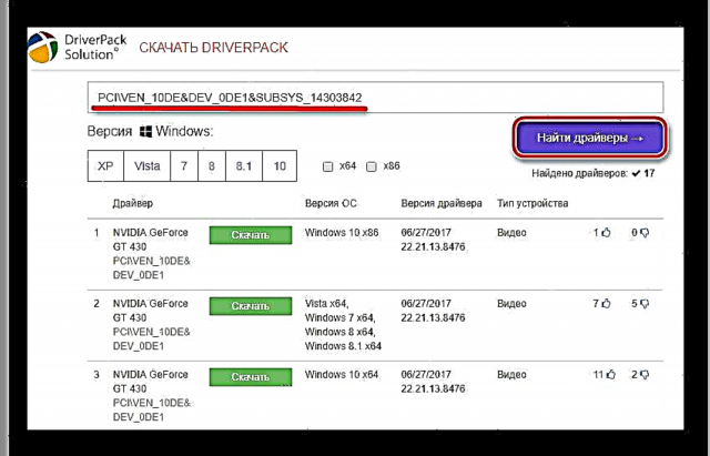 Pci ven 10de dev 1d01 rev a1