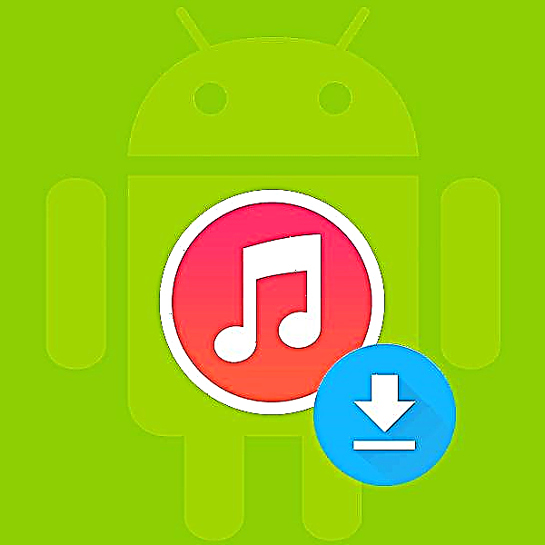 Elŝutu muzikon en Android
