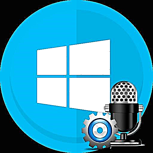 Agordo de mikrofono en Windows 10