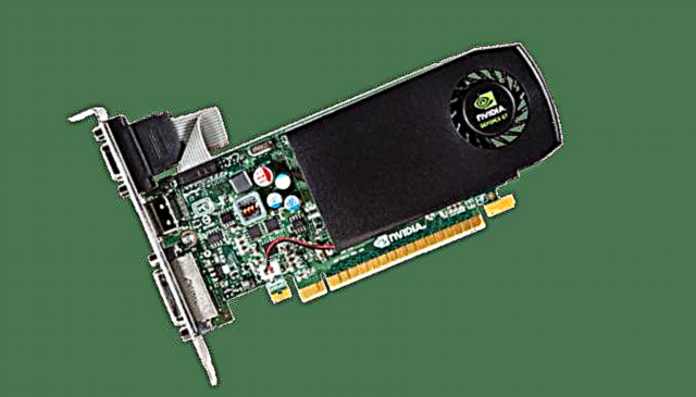 Ngundeur sareng pasang panggerak pikeun kartu grafik NVIDIA GeForce GT 630