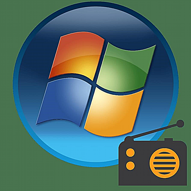 Apparaat om radio op Windows 7 te speel
