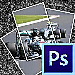 ສ້າງ collage ໃນ Photoshop