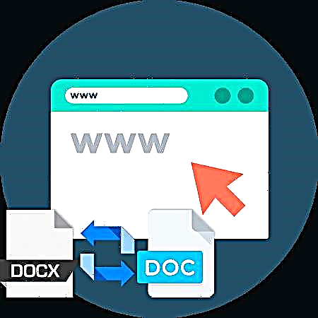 Online DOCX sa mga file ng DOC na nag-convert