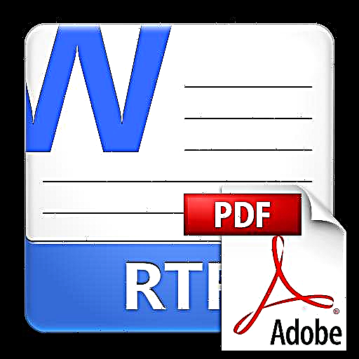 RTF-ni PDF-ə çevirin