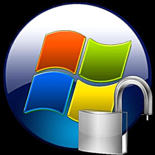 Tynnu cyfrinair o gyfrifiadur ar Windows 7