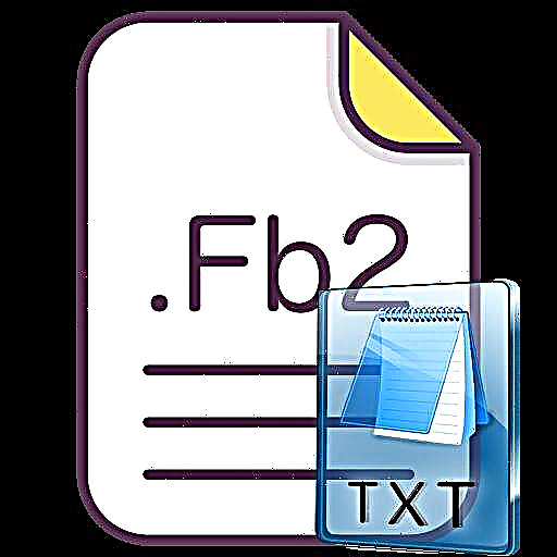 Ngonversi buku FB2 dadi format TXT
