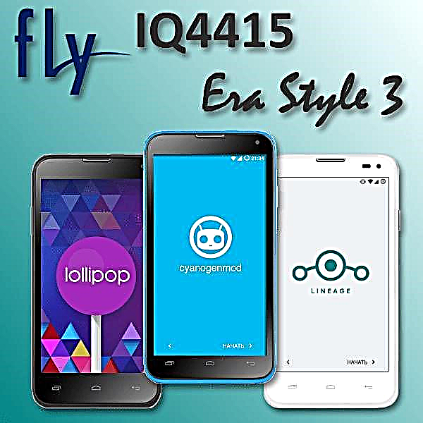 Ang firmware sa Smartphone nga Fly IQ4415 Era Style 3
