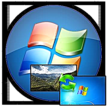 Faʻafefea ona sui le desktop desktop i le Windows 7