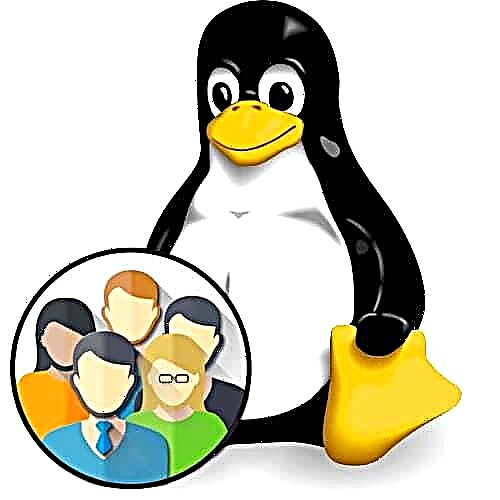 Tinye ndị ọrụ na otu na Linux