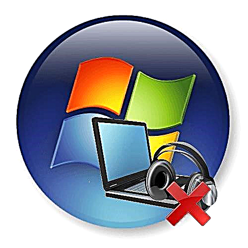 Ukuxazululwa kwezinkinga zokuboniswa kwehedfoni ekhompyutheni ye-Windows 7