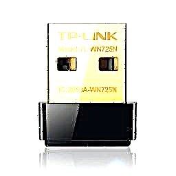 Elŝutante ŝoforojn por la WiFi-adaptilo TP-Link TL-WN725N