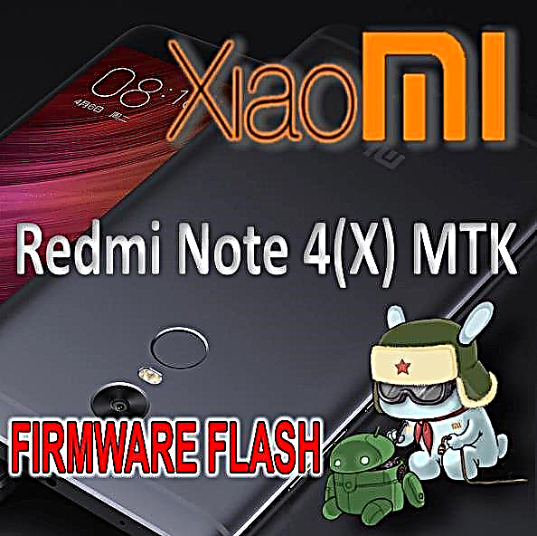I-firmware ye-Smartphone i-Xiaomi Redmi Note 4 (X) MTK