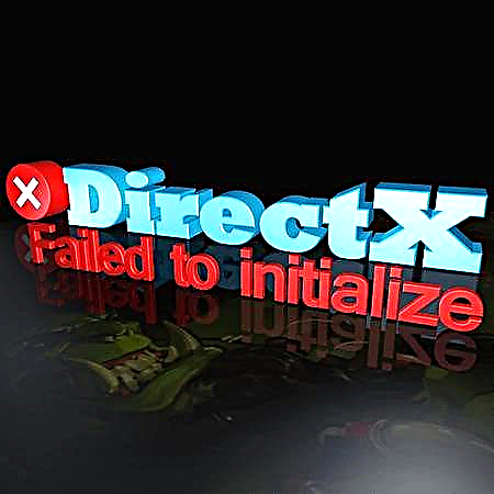 Errorea "Ezin izan da DirectX hasieratu" eta bere konponbidea