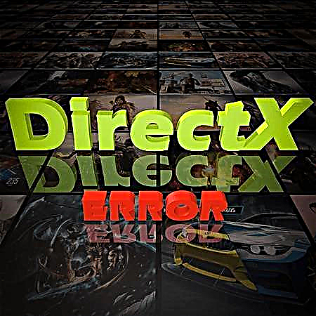 Kasalahan sistem internal masang DirectX