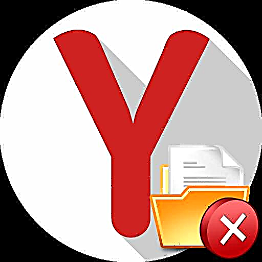 Kutatua shida na kutoweza kupakua faili katika Yandex.Browser