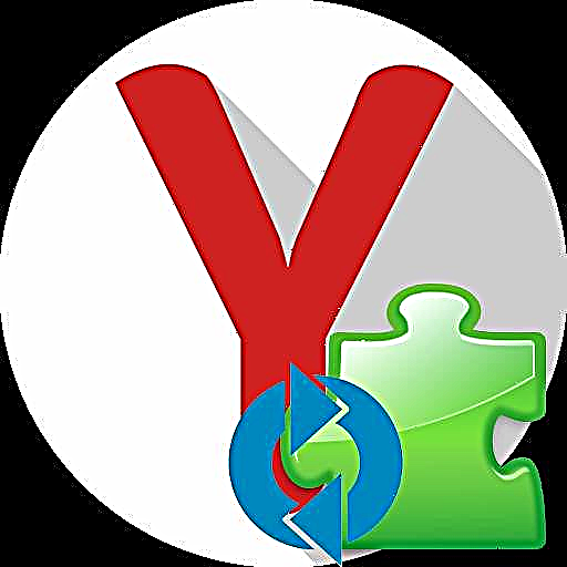 Përditësimi i shtojcave në Yandex.Browser