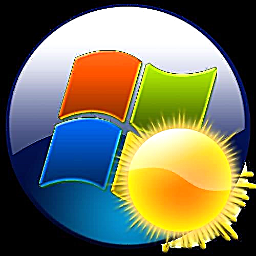 Ho sebetsa le Weather Gadget ho Windows 7