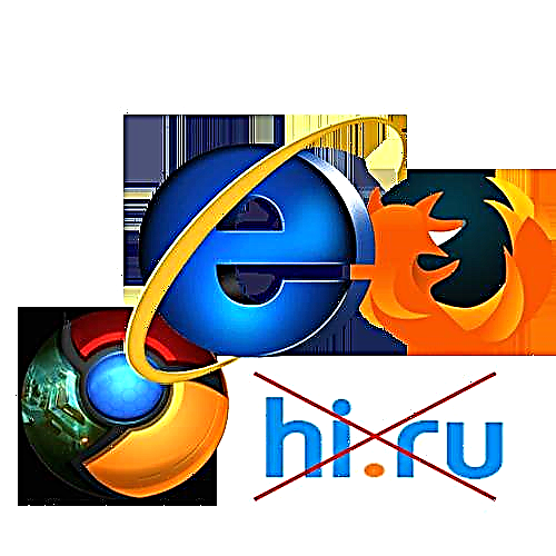 Tneħħi "hi.ru" mill-browser