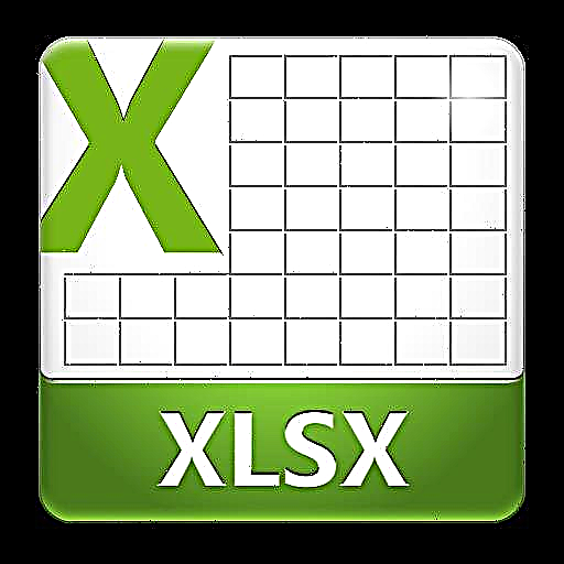 የ “XLSX” ፋይልን በመክፈት ላይ