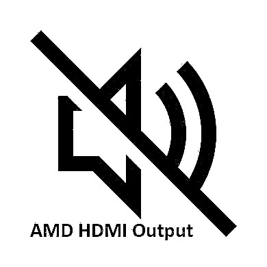 "AMD HDMI Output - Net verbonnen" Bug Fix