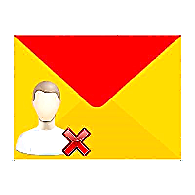 Eliminar caixa de correo en Yandex