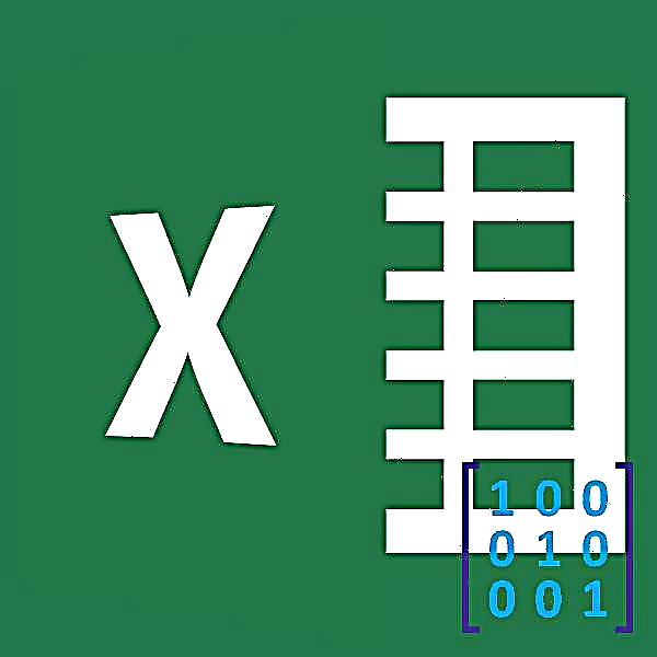 Ho eketsa matrix e le 'ngoe ho Microsoft Excel