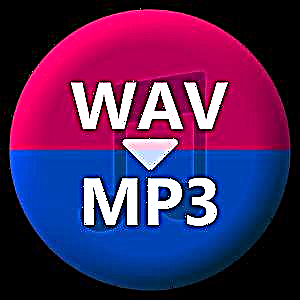 WAV audio files conversus ad MP3