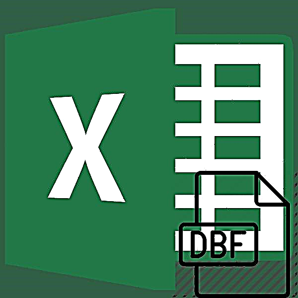 Ang pagbukas sa mga file sa DBF sa Microsoft Excel