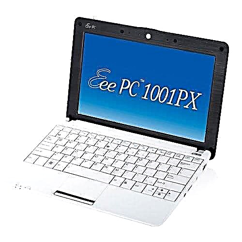 მოძებნეთ და დააინსტალირეთ მძღოლები ASUS Eee PC 1001PX netbook- ისთვის