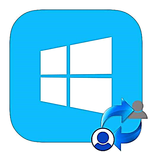 Sut i newid defnyddiwr yn Windows 8