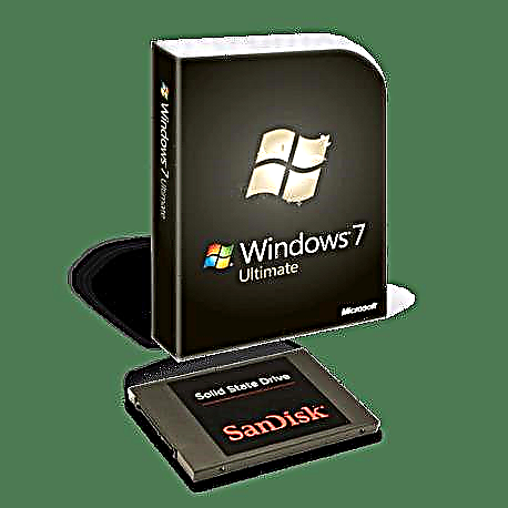 Ons stel SSD op vir werk in Windows 7