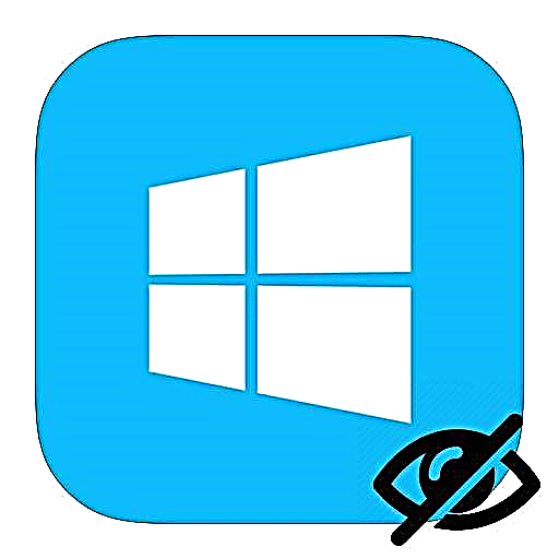 Giunsa maablihan ang mga tinago nga mga butang sa Windows 8