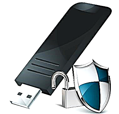 Heqja e mbrojtjes së shkrimit nga një flash drive
