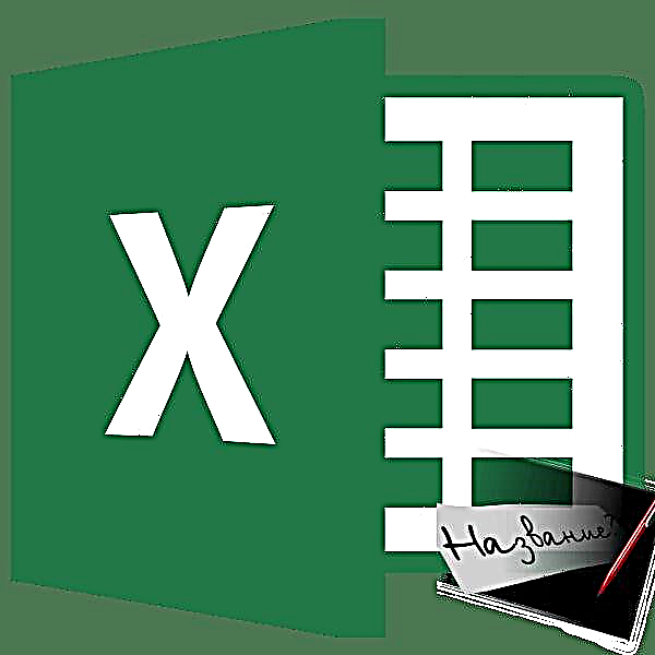 Microsoft Excel: Zaključavanje naslova